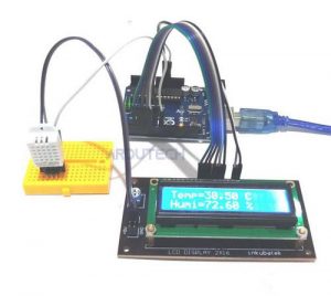Sensor Suhu Kelembaban DHT22 dan Arduino