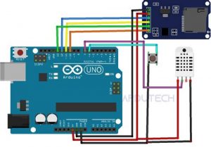 Data Logger Suhu Kelembaban dengan Arduino UNO
